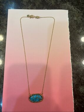Turquoise pendant necklace